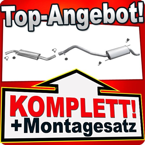 Auspuff für transporter - auspuff, vw