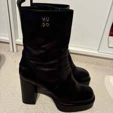 Hugo Boss Plateaustiefel Größe 40