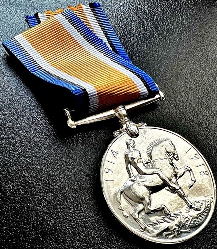 Antike militärmedaille silber - antike,