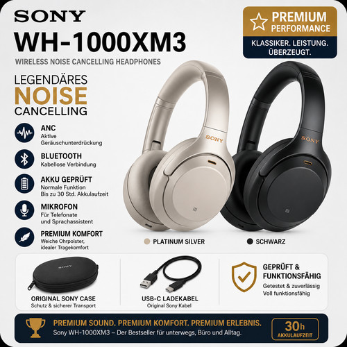 Sony 1000xm3 kopfhörer - sony,