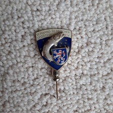 Anstecknadel Nadel Angeln Verband Hessischer Sportfischer e.V. Hecht silber