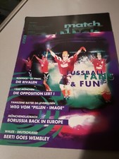 2 STÜCK Match LIVE das FUßBALL SZENE MAGAZIN /ULTRAS Hooligans Fan TREFF 