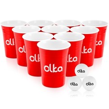 Hartplastik bierpong becher - hartplastik,