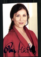 Eva Mattes Autogrammkarte Original  Signiert # BC 221780