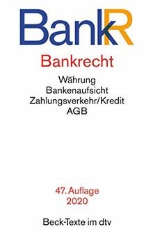 Bankrecht - (dtv, texte)