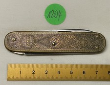 seltenes, altes Werbe-Taschenmesser mit Punze - # 1204