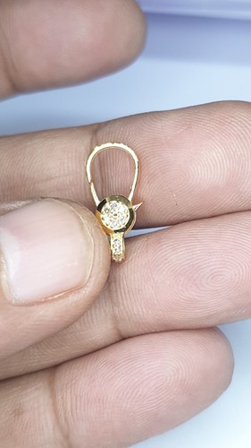 14k solid gold - gold, diamant