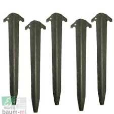SET - 5 Zeltheringe der US ARMY ALUMINIUM MILITÄR OLIV 30,5 cm stabil Zelten