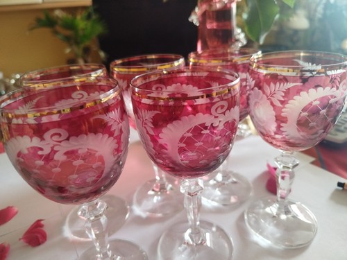 Böhmische crystal weingläser - crystal,
