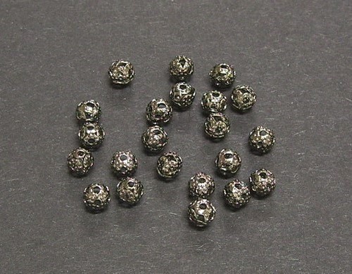 Filigrane kupfer perlen - 20,