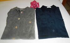 Bonita ,Giorgio Blusen 2 Stück Tunika Gr:36/S Lang Arm Art. wie Wildleder Top