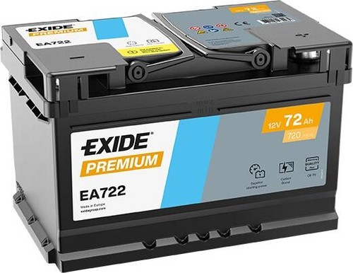 Exide ea722 premium carbon - exide,