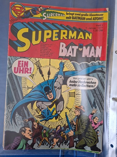 Superman batman heft - superman, 1977