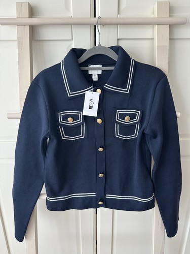Strickjacke cardigan blau - cardigan,