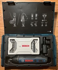 Akkuschrauber Bosch Go Professional, inkl. 25-tlg. Bit-Set, Ladekabel