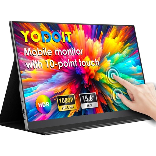 Tragbarer touchscreen monitor - tragbarer, touchscreen-monitor