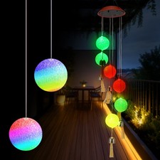 LED Solar Windspiel Lamp inkl