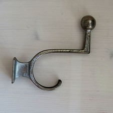 Bauhaus Garderoben-Haken / Mantelhaken / Huthaken mit Kugel  / Original Vintage