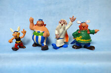 Asterix 4 große Figuren 70er Jahre komplette  Serie Goebel 8,5 cm Sehr selten !
