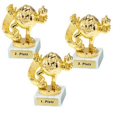 3 Pokale - Kinder - Fussball -