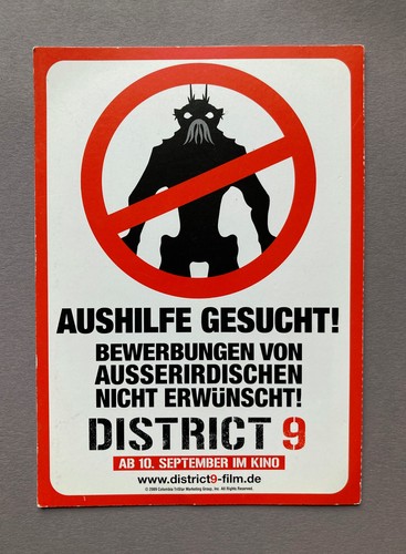 District postkarten streifen - district,