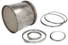 Soot/particle filter, exhaust