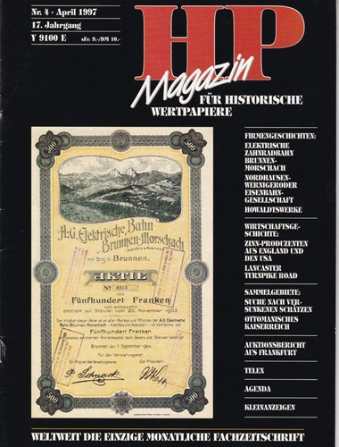 Magazin für historische - hp,