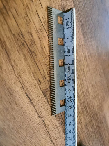 Abstreifkämme 8mm für - 0.8mm,