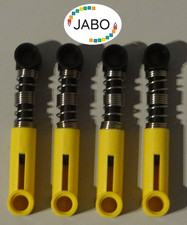 (D15) Lego Technic 4x 731c04 Stoßdämpfer gelb 6,5L 8070 42036 42077 42083 42096 