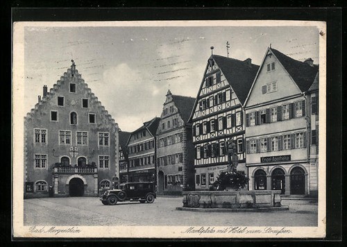 Bad mergentheim marktplatz - mergentheim,,