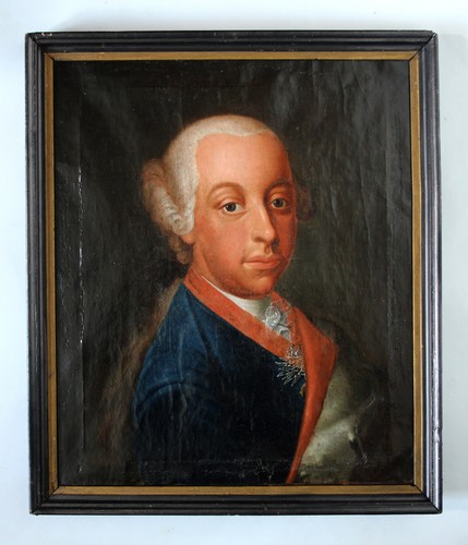Klassizistiches porträt eines - porträt,