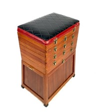 Vintage 50er Jahre Holz Nähen