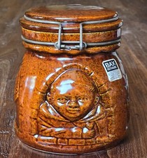 Bay Kloster-Geheimnis, Bay-Keramik, Vorrats-Dose/Rumtopf, ca. 1l. Keramik, braun