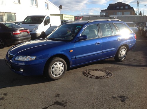 Mazda 626 gw blau - 626,