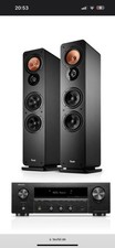 Teufel ULTIMA 40 + DENON DRA-900H (A/B-Ware) Steroanlage Musikanlage Bluetooth