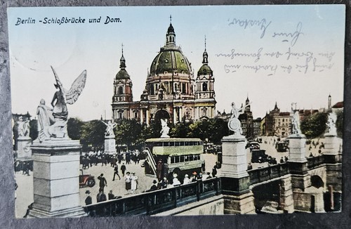 Alte postkarte 20er - jahre,