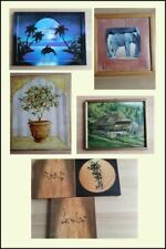 Bilder, Holz, bzw. Leinwand, ohne Glasrahmen B, Verkauf für den Tierschutz