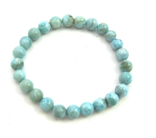 Kugel armband larimar - kugel-armband, mm