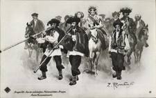 Künstler Ak Rozwadowski, Z., Polnische Tracht, Brautpaar, Trauung - 11239235