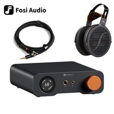 Fosi Audio ZH3 DAC Headphone Amp, plus Headphone i5, 1 4.4mm cable standard free