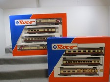 Roco Spur H0 43068/43067 Dieseltriebzug der DB Set 2-teilig Analog DC in OVP