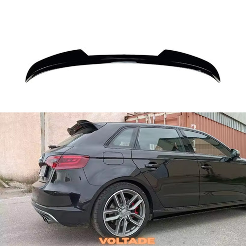 Heckspoiler schwarz glänzend - schwarz,