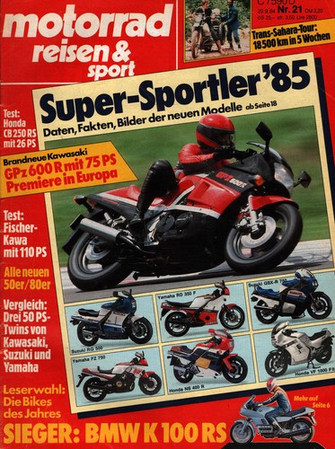 Zeitschrift motorrad reisen - zeitschrift,