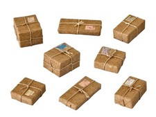 Set Postpakete, Bausatz für 8