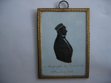 Studentika Corps Moenania Würzburg Silhouette 1843