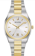 Bulova 98M132 Armbanduhr Damenuhr Quarz Edelstahlarmband Datumanzeige B-Ware