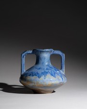 Pierrefonds Art Nouveau Early Art Deco Crystalline Vase France, ca. 1910s–1920s 