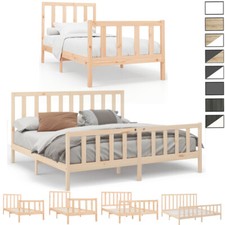 Holzbett Massivholzbett Kiefer