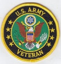 US ARMY VETERAN Embroidered