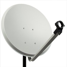 80 cm SAT- Anlage für 2 Satelliten mit 2 Twin LNB !  !!